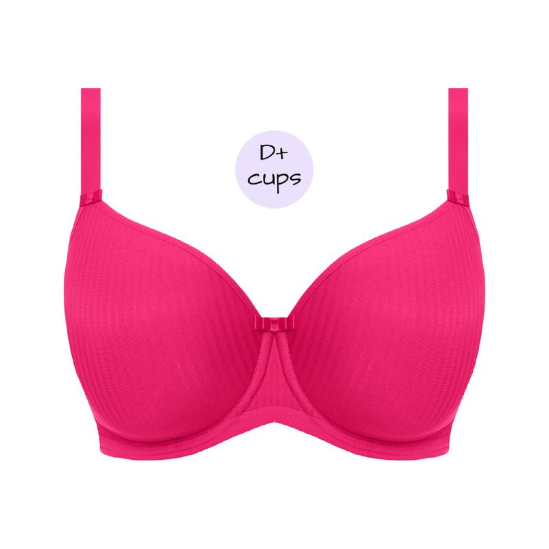 Idol Balcony Bra HOT PINK