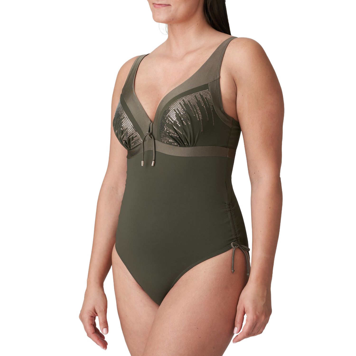 Aracruz One Piece Plunge Swimsuit