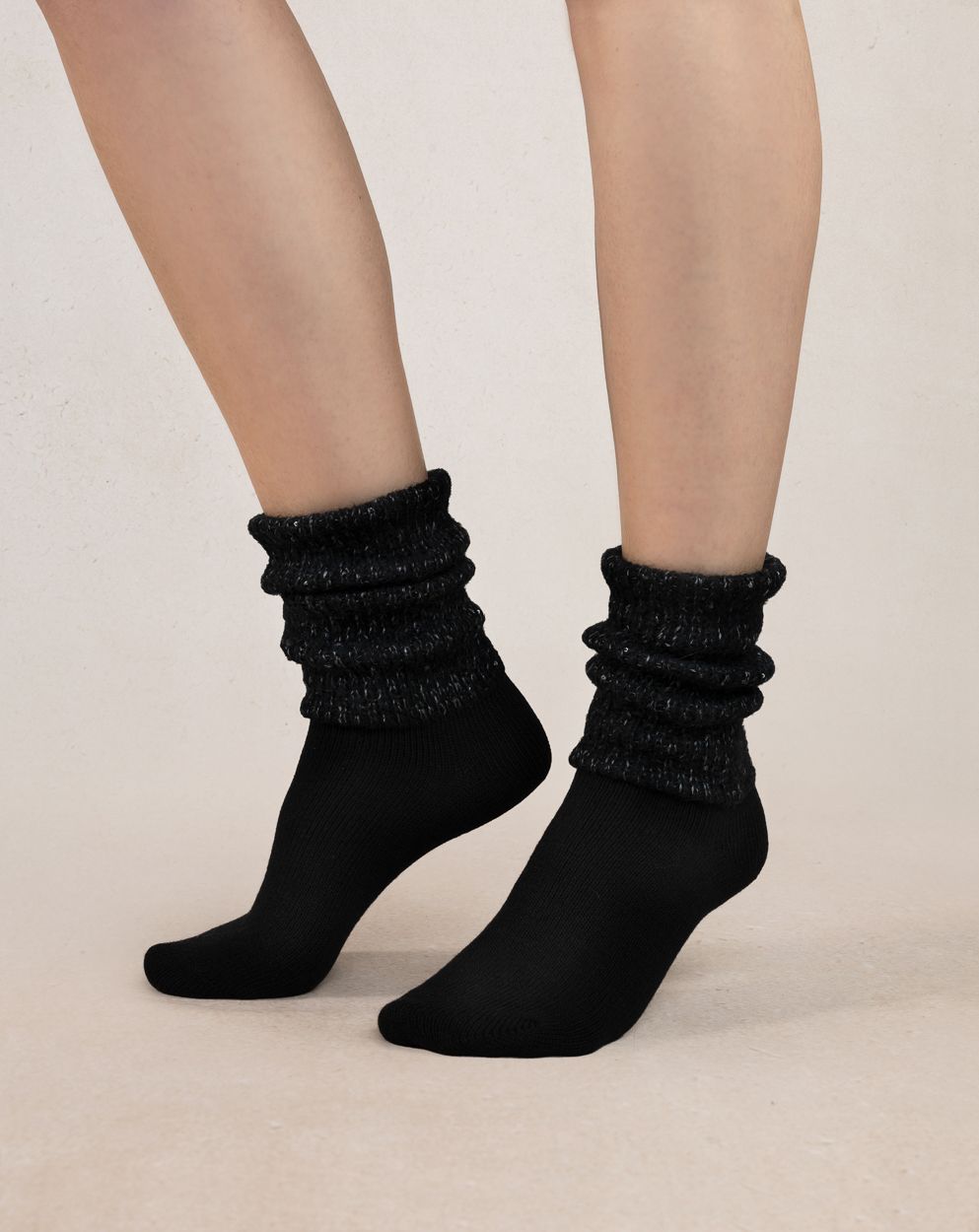 Cashmere Blend Slouchy Socks
