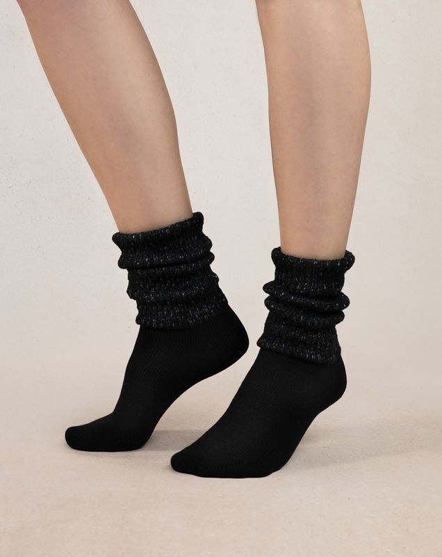 Cashmere Blend Slouchy Socks