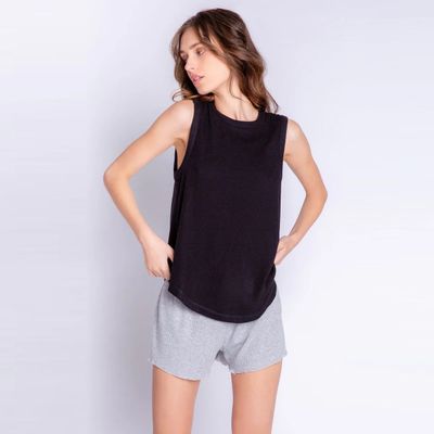 Textured Basics Crew Neck
