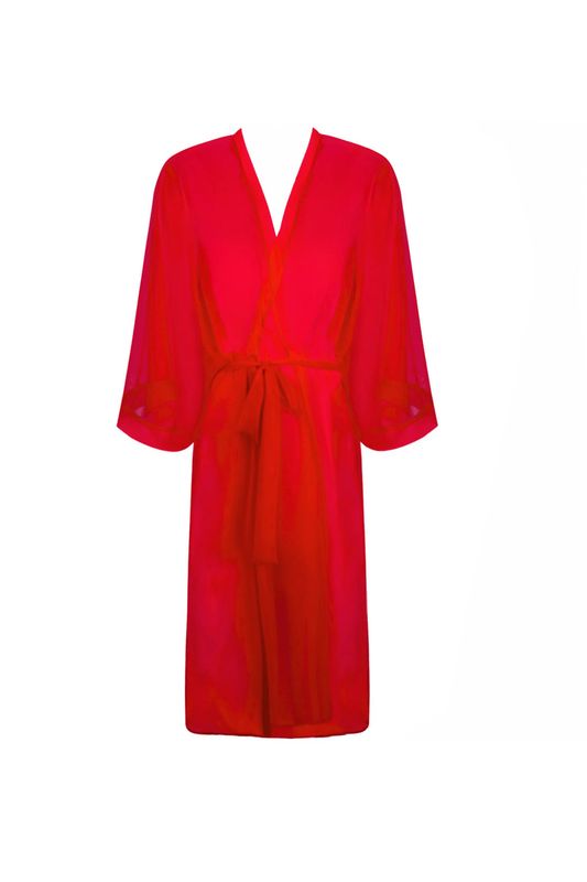 Eblouissant Eros Tulle Kimono
