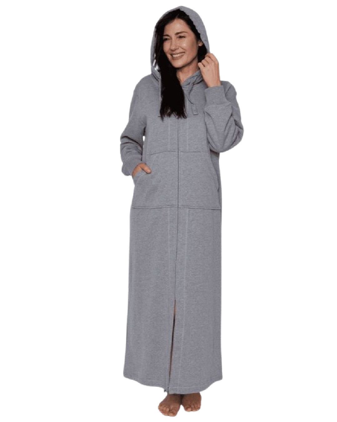 Zip Sweatshirt Hoodie  Robe