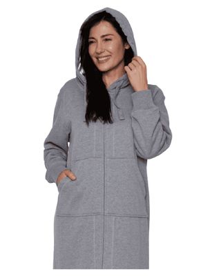 Zip Sweatshirt Hoodie  Robe