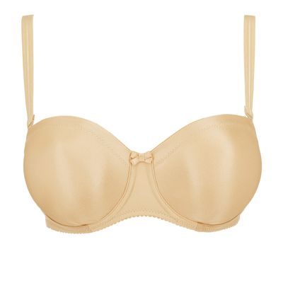 Primadonna Satin Non Padded Strapless Bra