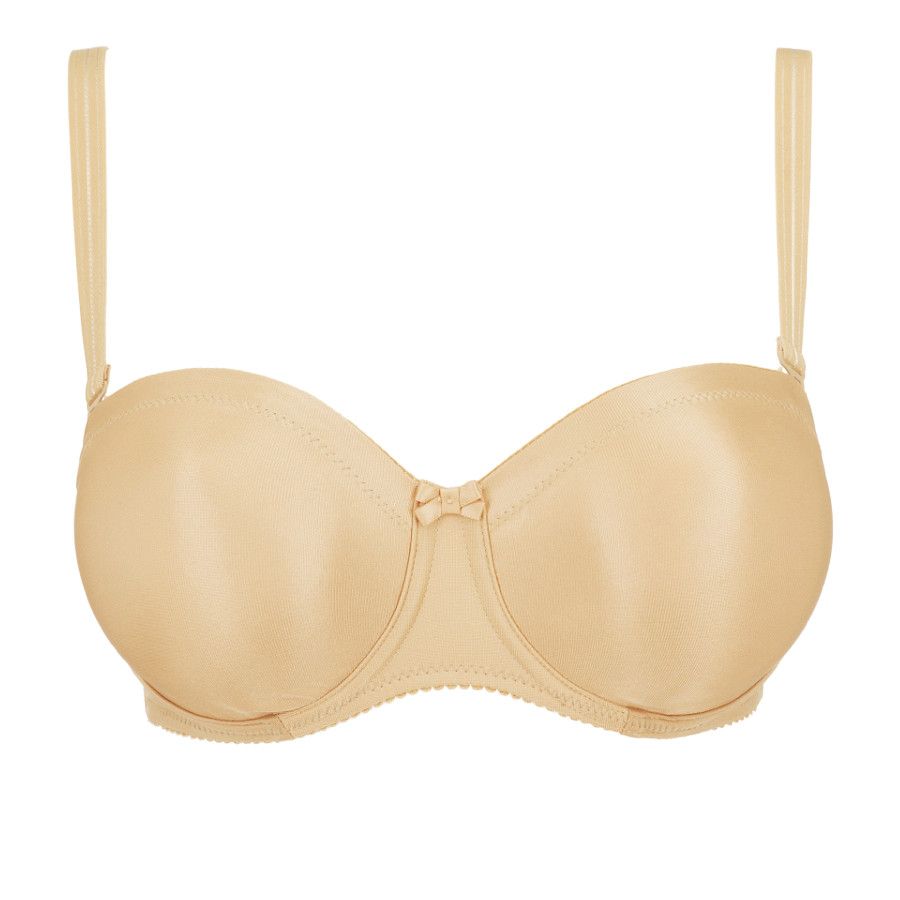 Primadonna Satin Non Padded Strapless Bra