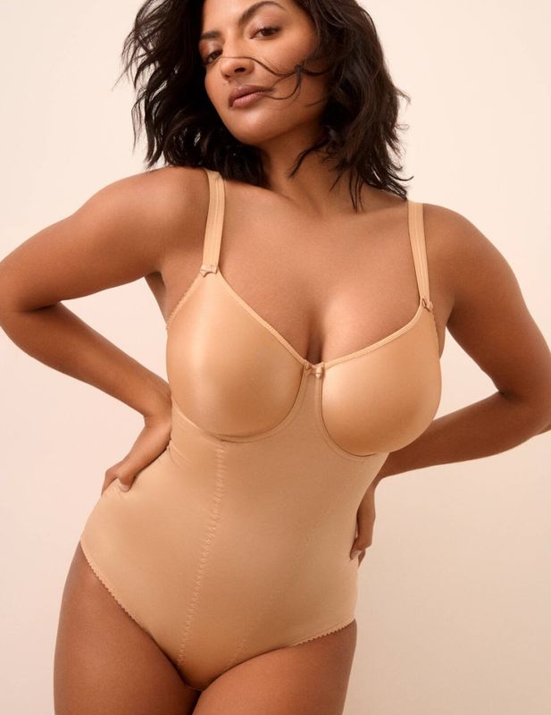 Satin Moulded Bodysuit