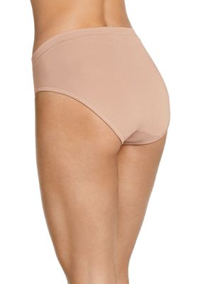 Cotton Stretch Hi Cut Bikini