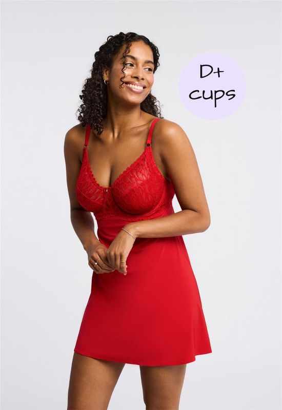 Lacy Full Cup Muse Babydoll Set