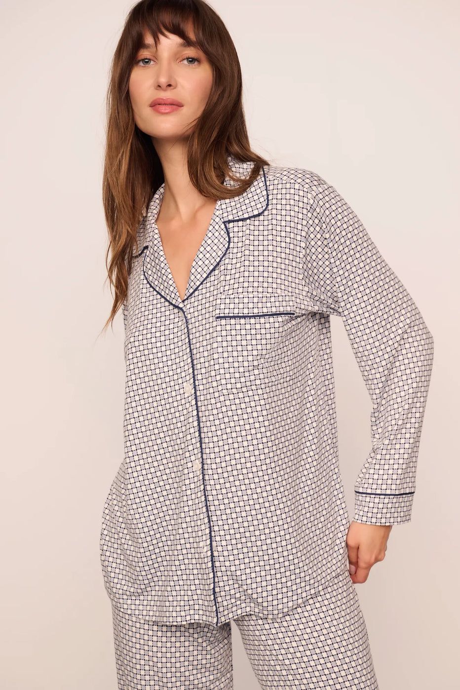 LIMITED EDITION PRINT  Gisele Modal Long  PJ Set
