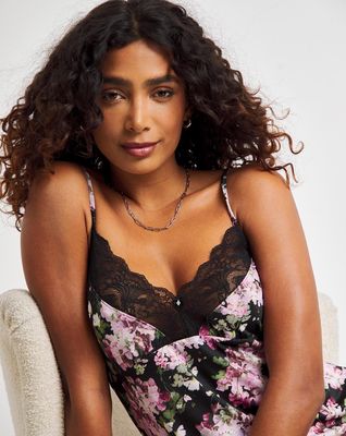 Lucia Midnight Rose Chemise