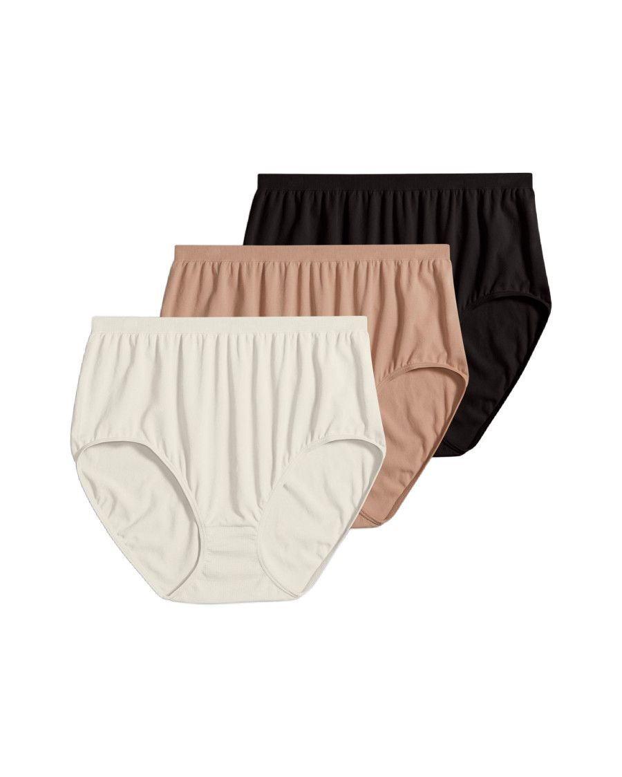 3 Pack Micro Comfies Seamfree Brief