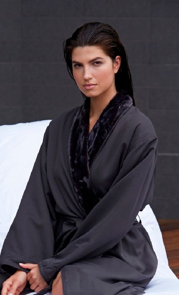 Micro Shimmer  Robe