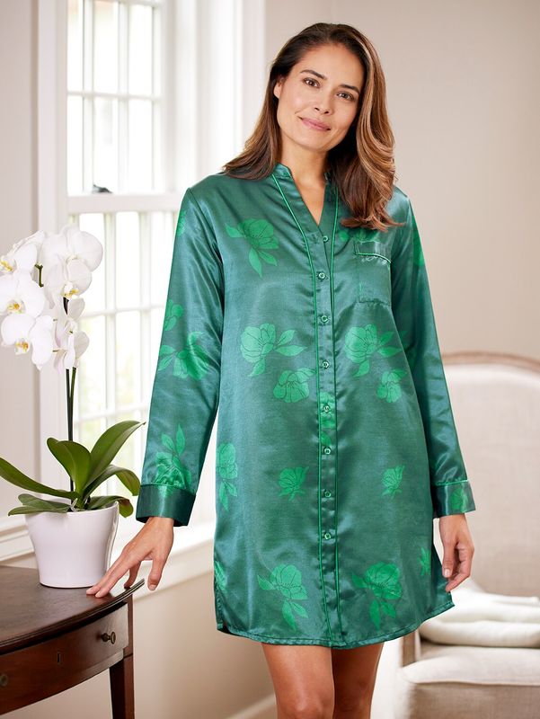 Cuddleskin Nightshirt Emerald Green