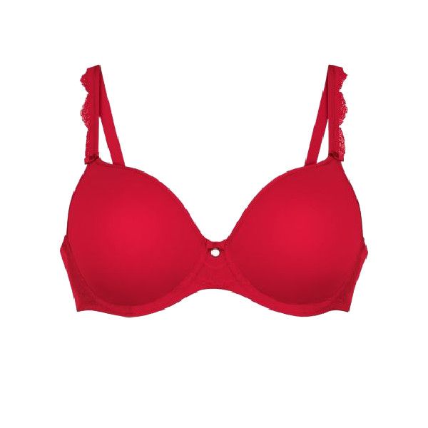 Selma Cherry Red Spacer Bra