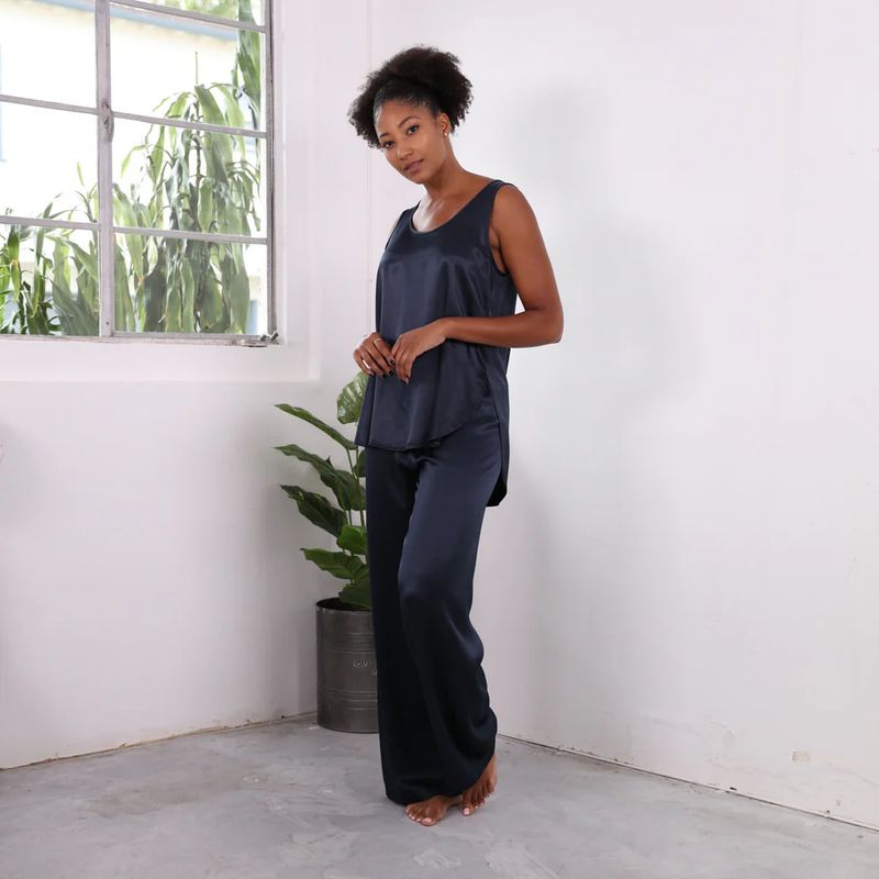 Jolie Silky Wide Leg Trouser