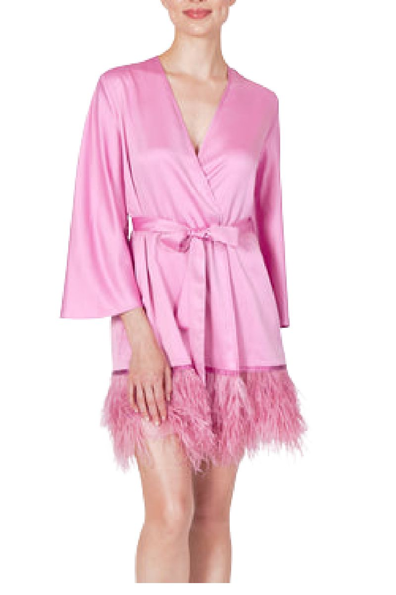 Swan Short Robe