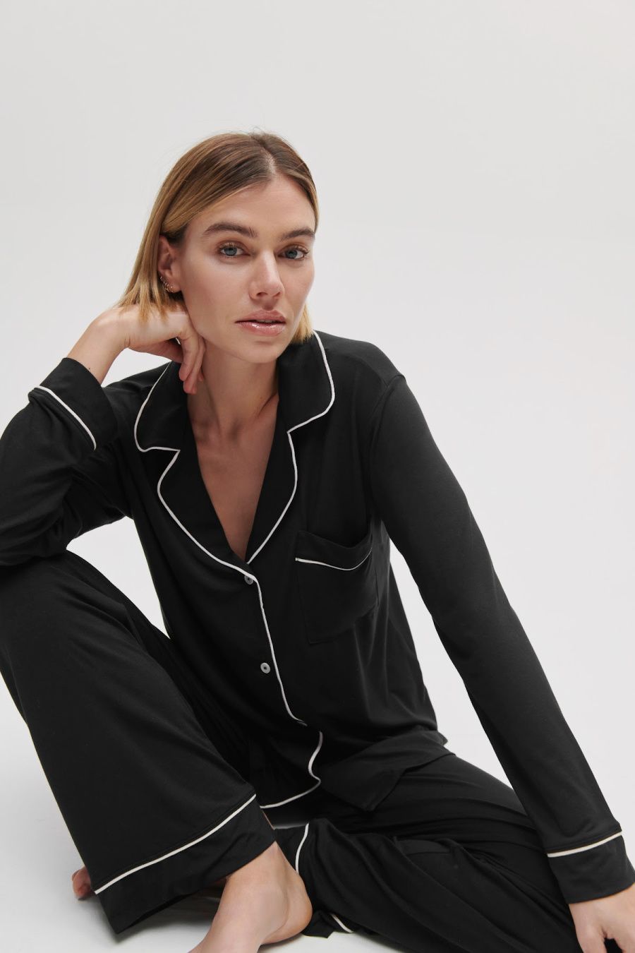 Eberjey Gisele Modal Long  PJ Set