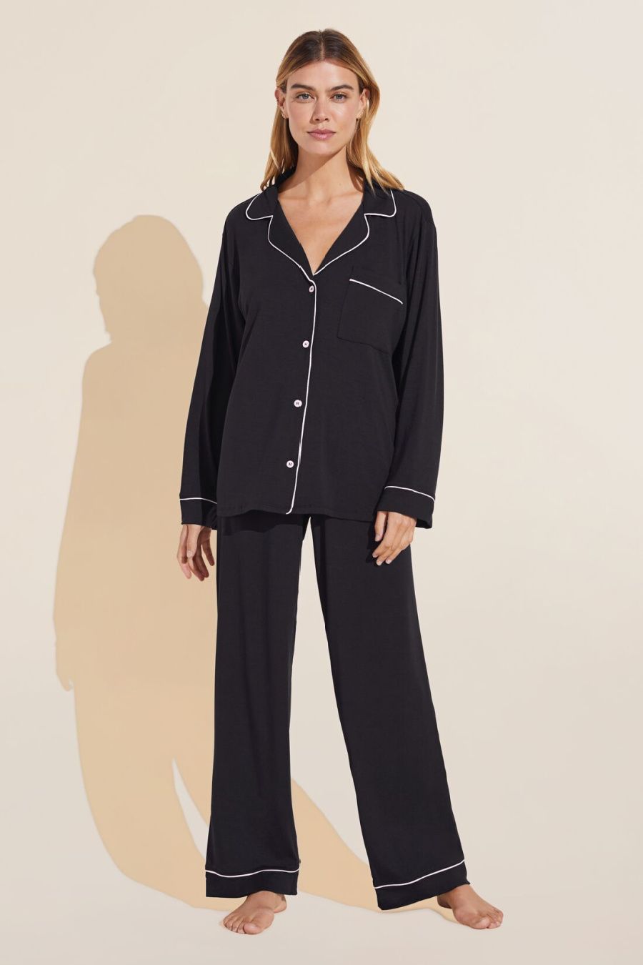 Eberjey Gisele Modal Long  PJ Set
