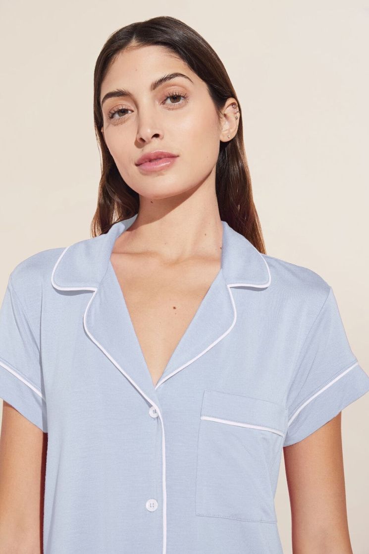 Eberjey Gisele Modal Cropped PJ Set