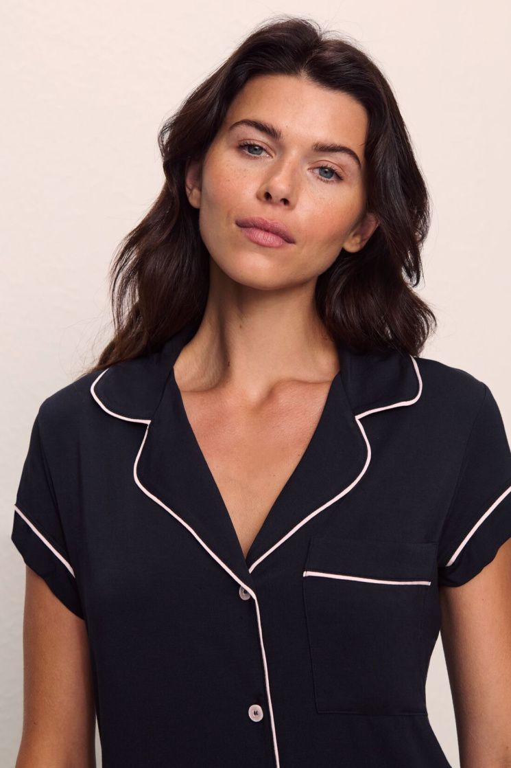 Eberjey Gisele Modal Cropped PJ Set