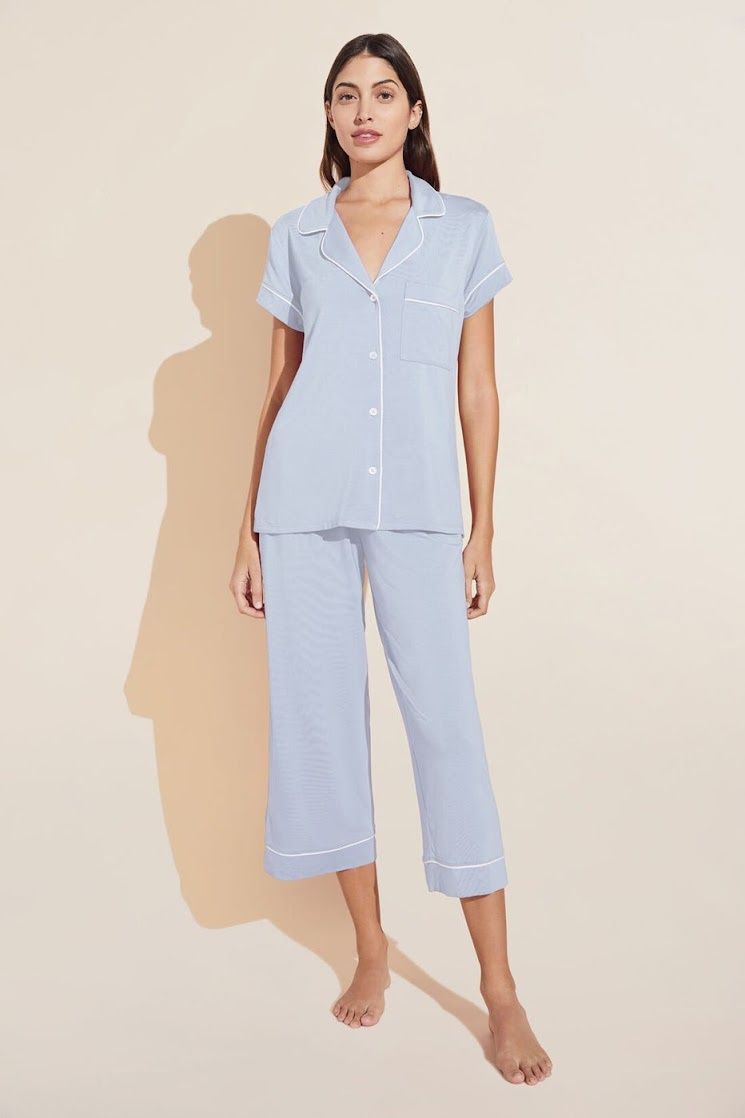 Eberjey Gisele Modal Cropped PJ Set