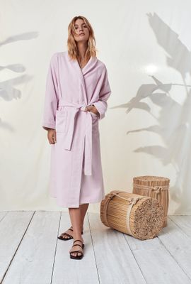 Eileen West Spa Soft Terry Long Wrap Robe