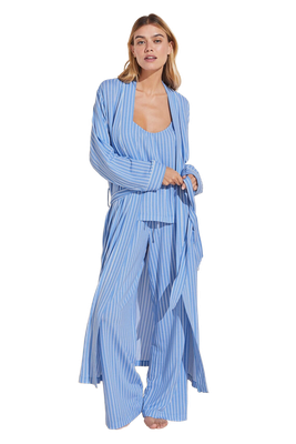 Gisele Modal Nordic Stripes Robe Gisele Modal Nordic Stripes Robe