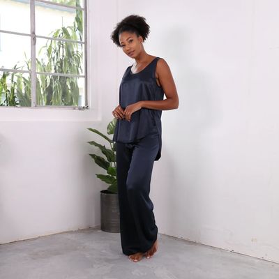 PJ Harlow Jolie Silky Wide Leg Trouser