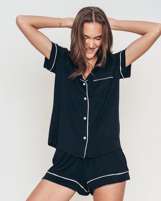 Eberjey Gisele Modal Relaxed Shorty PJ Set