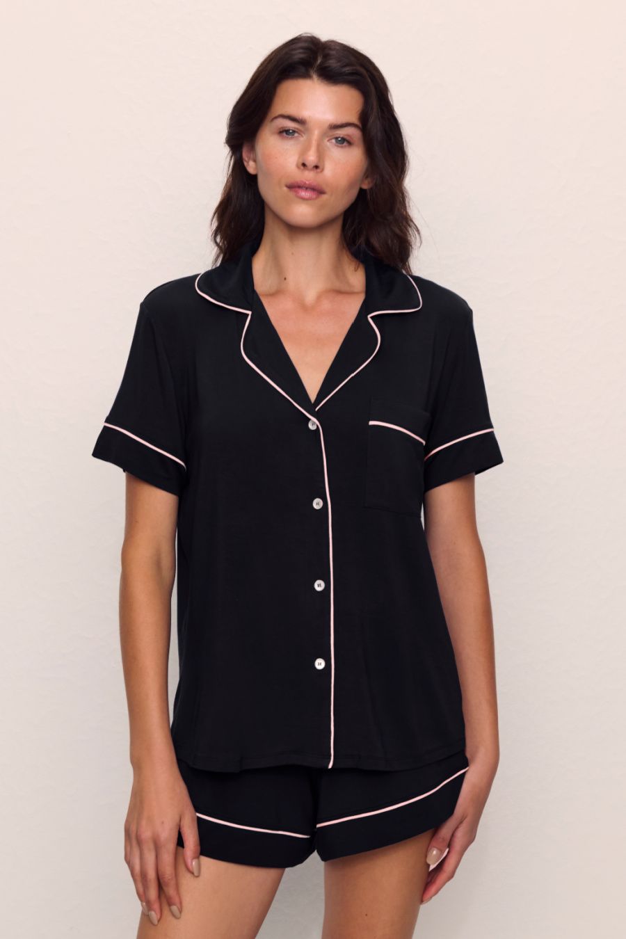 Eberjey Gisele Modal Relaxed Shorty PJ Set