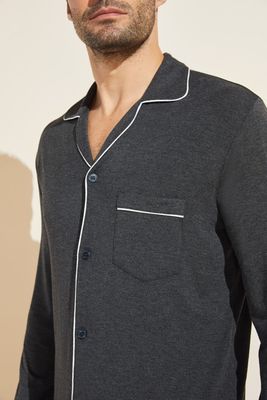 Eberjey William Tencel Classic L/S PJ Set