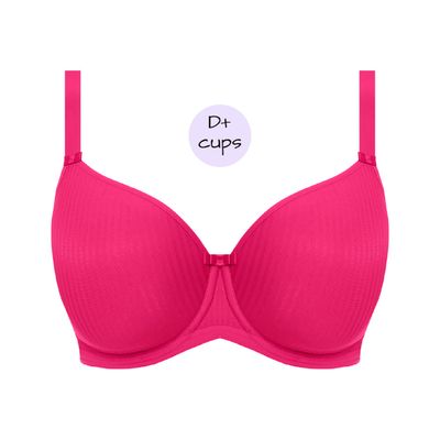 Freya Idol Balcony Bra HOT PINK Freya Idol Balcony Bra HOT PINK