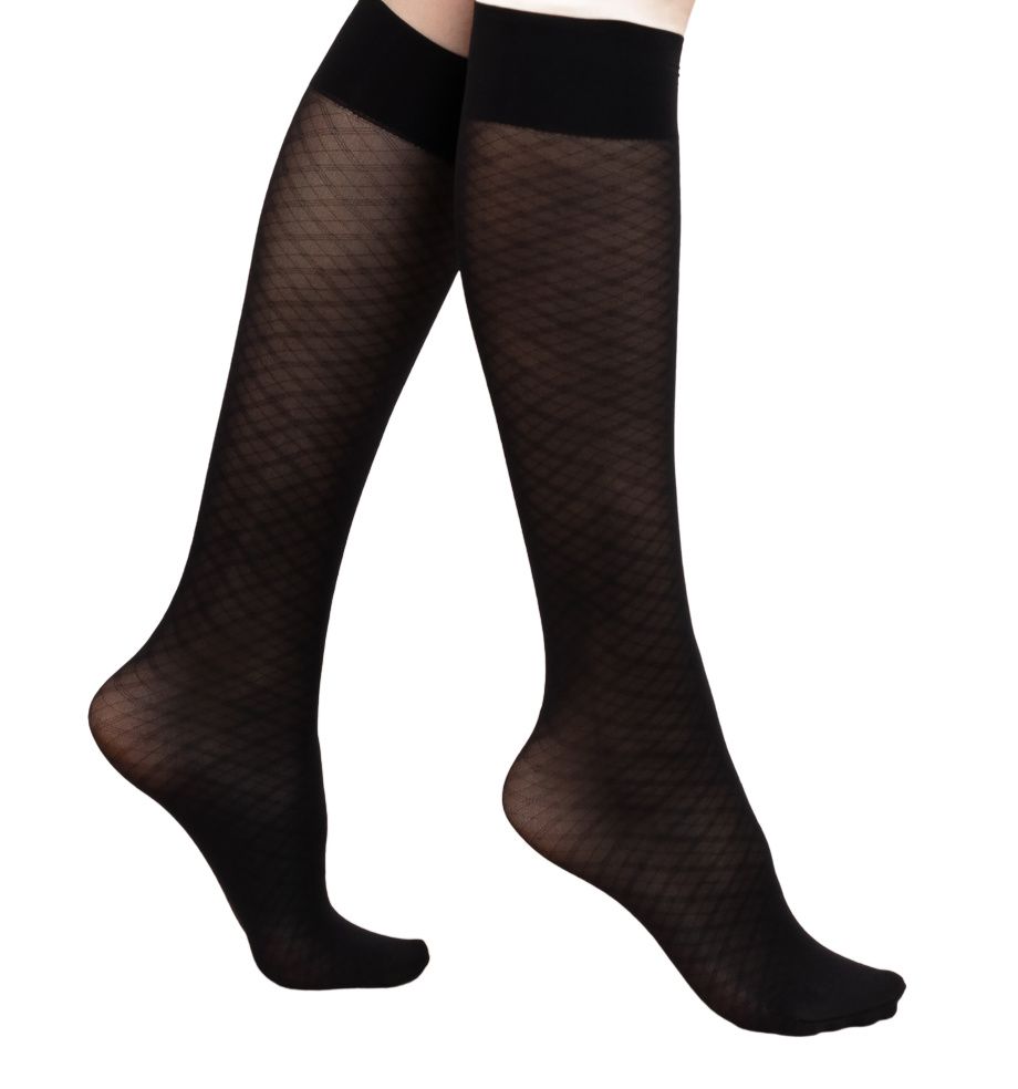 Veloute Diamond 30 DEN Trouser Socks O/S