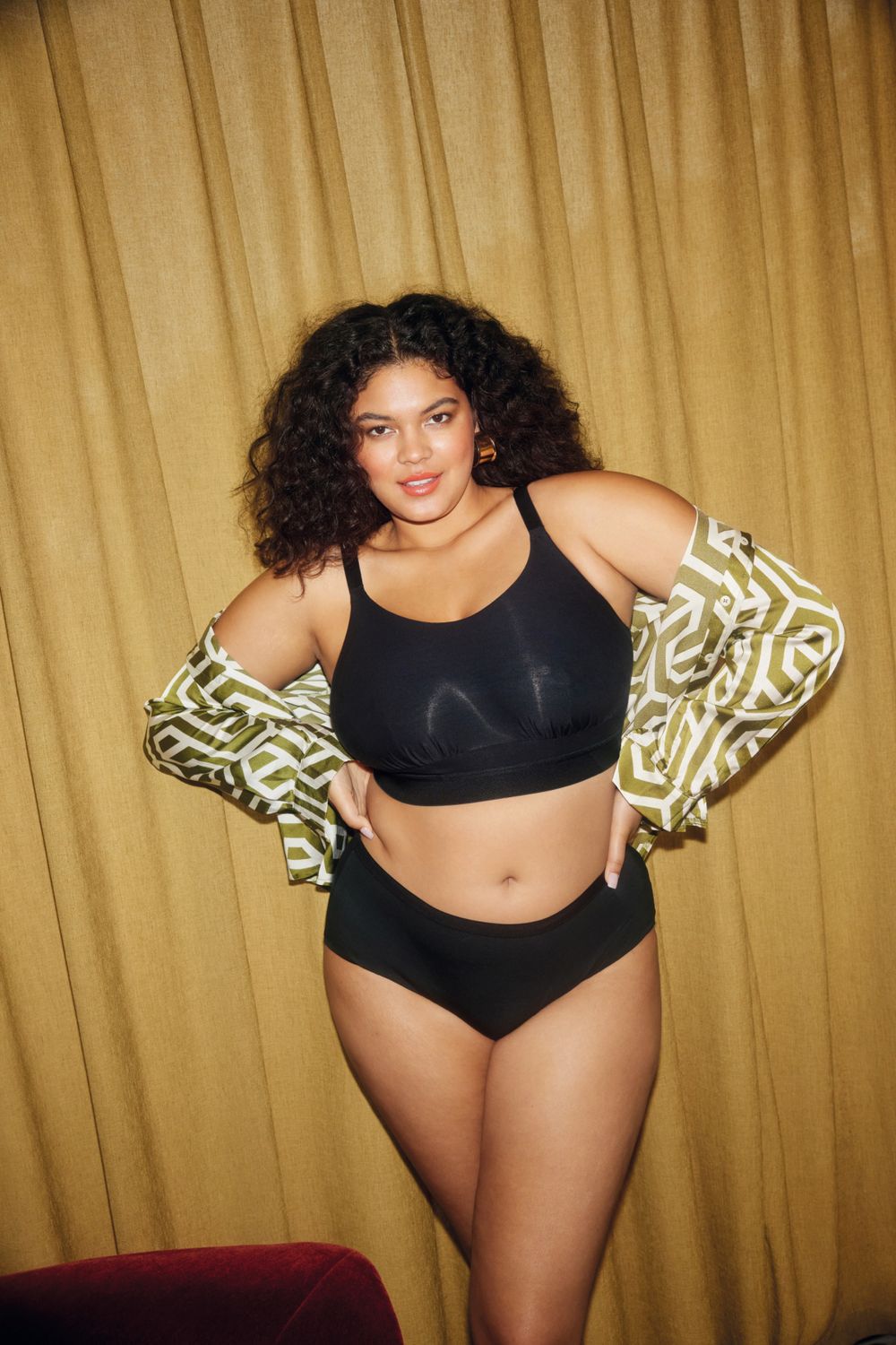 Downtime  Wireless Bralette BLACK