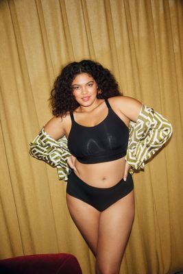 Downtime  Wireless Bralette BLACK