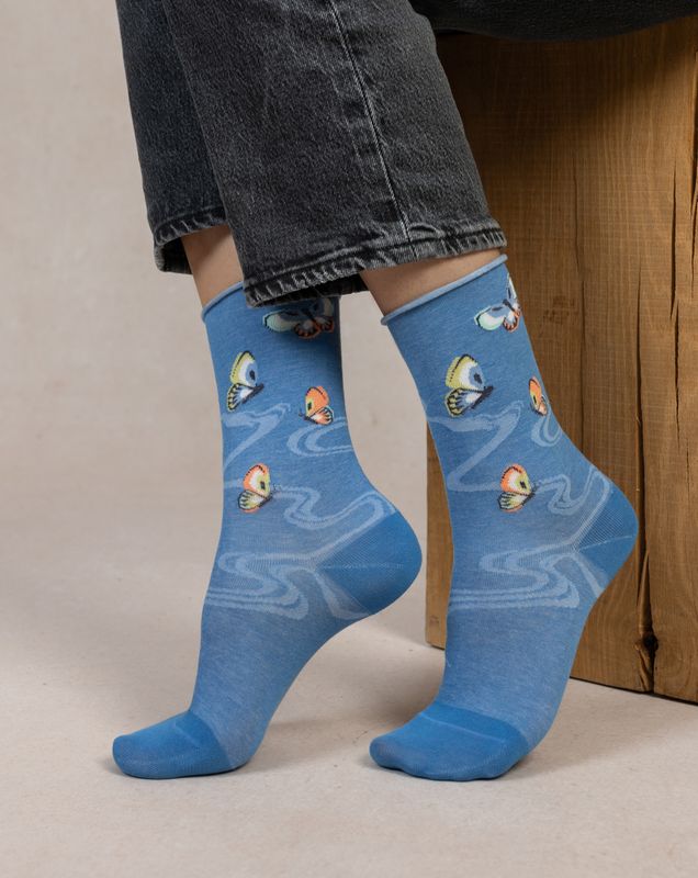 Butterfly Cotton Socks