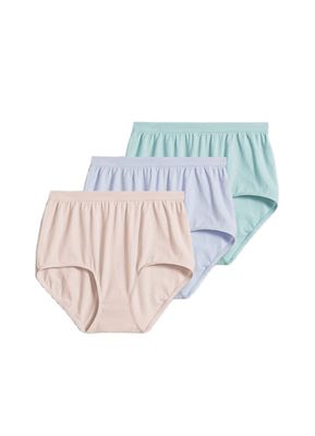 3 Pack Cotton Comfies Seamfree Brief
