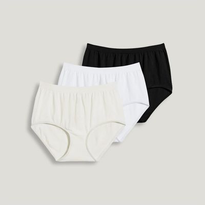 Jockey 3 Pack Cotton Comfies Seamfree Brief