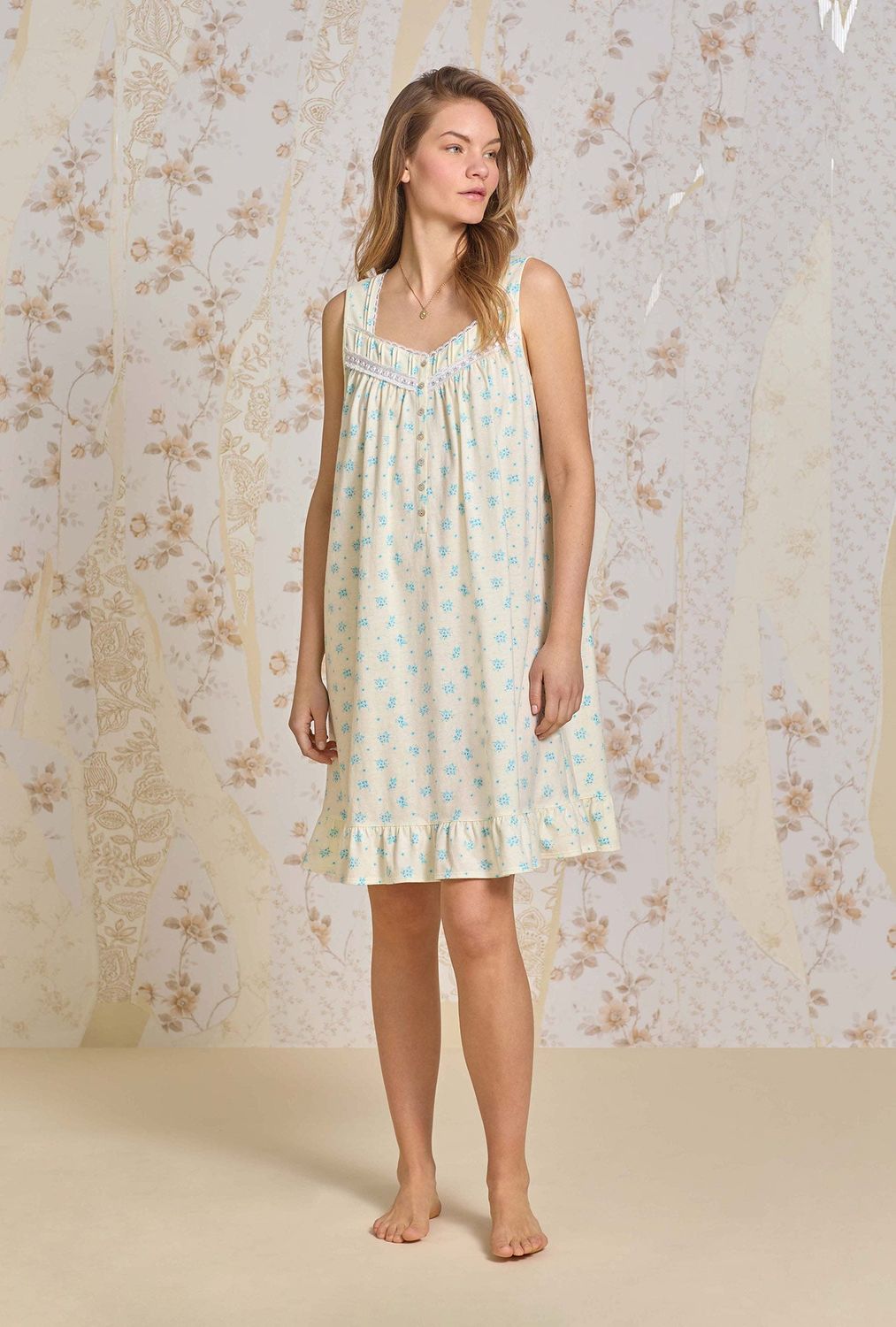 Cammomile Sky Knit Chemise