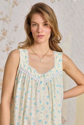 Eileen West Cammomile Sky Knit Chemise