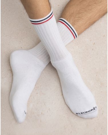 Cotton Ribbed Sport Socks