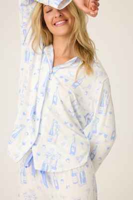 PJ Salvage PARISIAN DREAMS Micro Modal PJ Set PJ Salvage PARISIAN DREAMS Micro Modal PJ Set