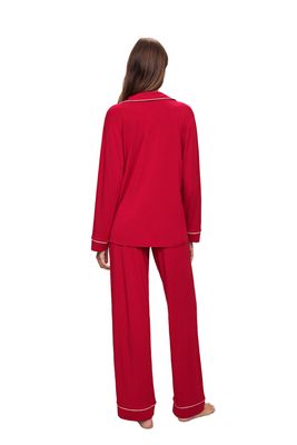 Gisele Modal RED Long PJ Set