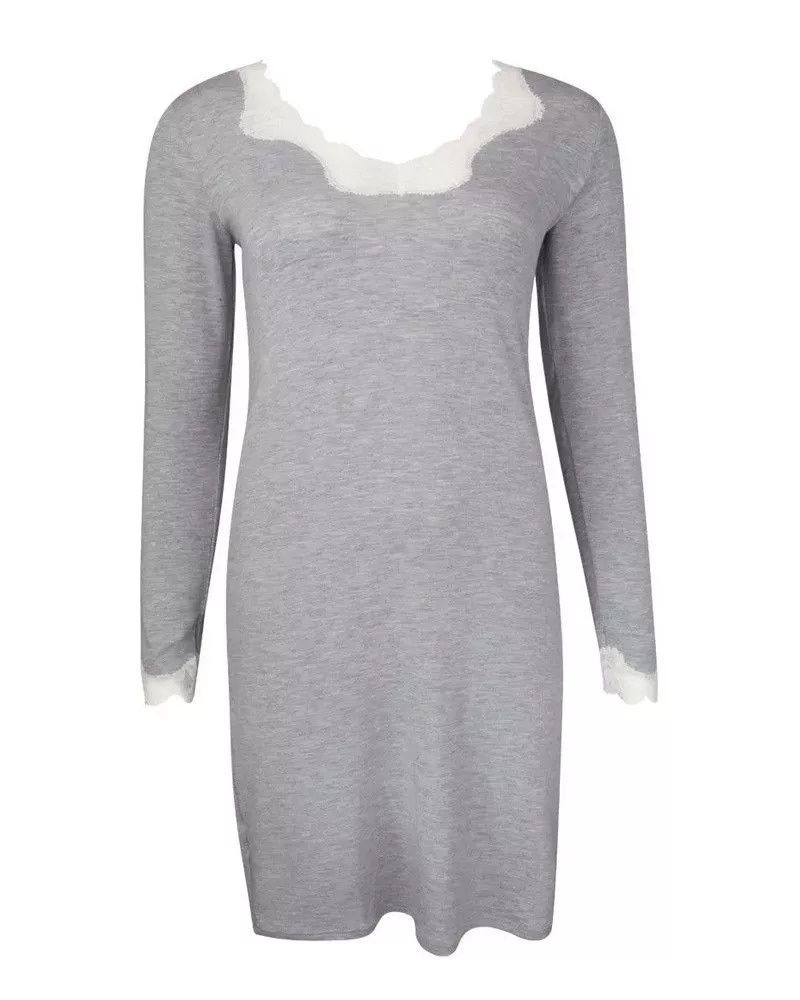 Antigel Simply Perfect Long Sleeve Micro Modal Nightie