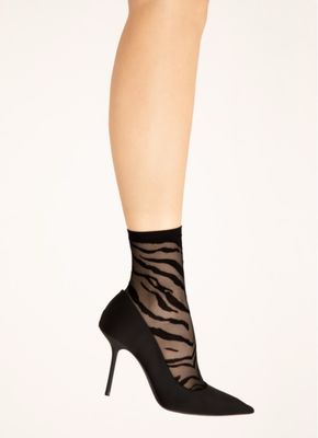 Fiore STEPPE 15 DEN Ankle Socks BLACK O/S Fiore STEPPE 15 DEN Ankle Socks BLACK O/S
