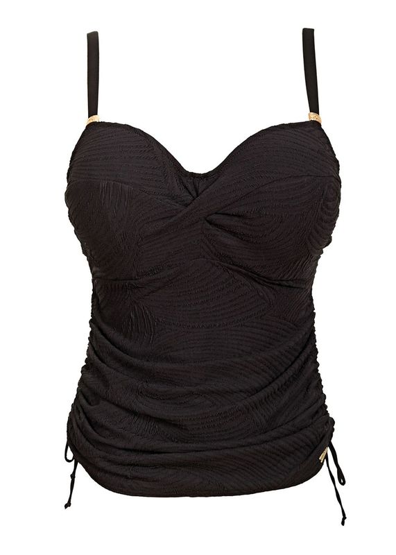 Ottawa Twist Front Tankini Top