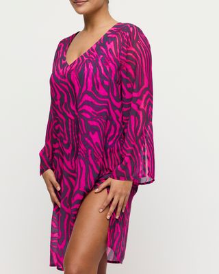 Malabo  Zebra Kaftan