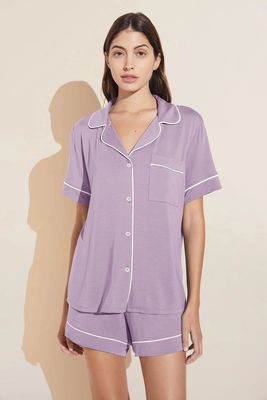 Gisele Modal LAVENDER Relaxed Shorty PJ Set Gisele Modal LAVENDER Relaxed Shorty PJ Set