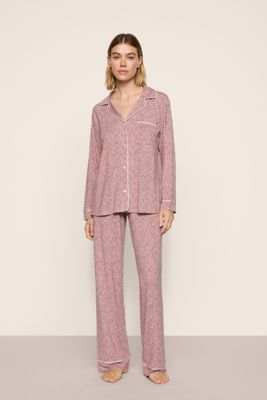 Gisele Modal ANIMAL INSTINCT Long PJ Set
